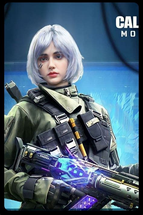 Female Cyborg Call Of Duty Ghosts Anime Warrior Girl Mobile Art