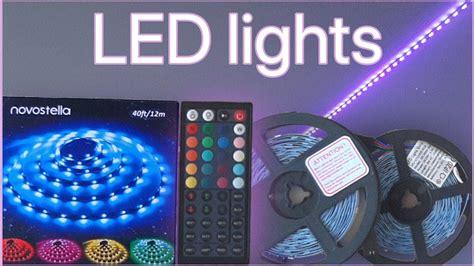 Led Lights — How To Install ⌫ ༄ 𝐍𝐨𝐯𝐨𝐬𝐭𝐞𝐥𝐥𝐚 Youtube