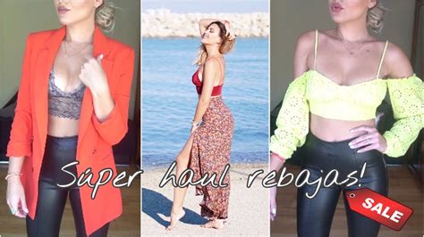 SUPER HAUL REBAJAS Zara Bershka Pull Bear YouTube