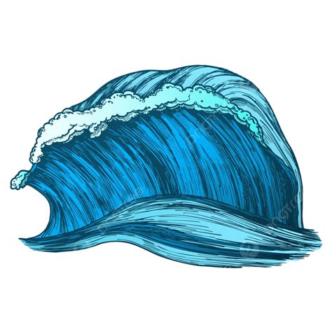 Wind Waves Clipart Hd Png Rushing Wind Tropical Ocean Marine Wave