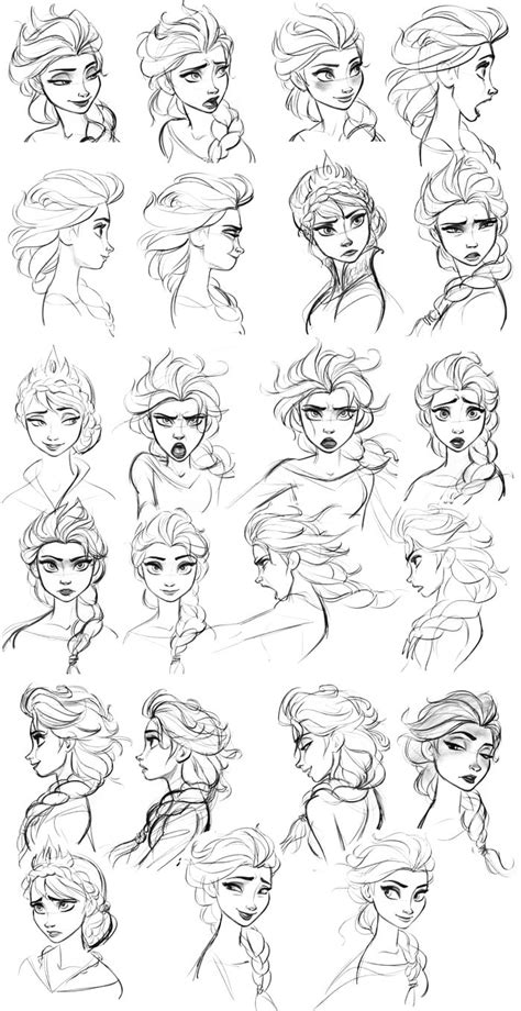 Frozen concept art - Elsa - 9GAG