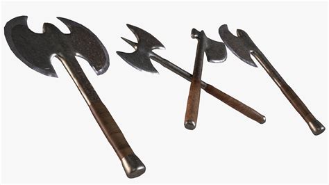 Medieval Battle Axes Collection 3D - TurboSquid 2181148