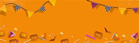 Halloween Banner or Background with Halloween elements 668638 Vector ...