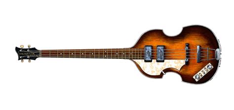 Paul Mccartneys 1961 Hofner 5001 Cavern Bass Etsy