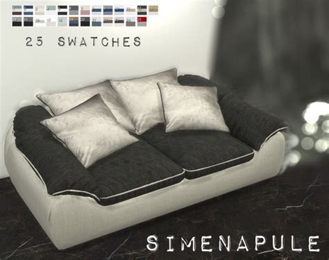 Best Sims 4 Couch And Sofa Cc Sectionals L Shaped And More Fandomspot