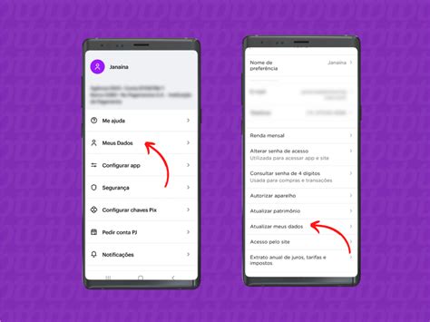 Como Atualizar Seus Dados De Cadastro No Nubank Aplicativos E