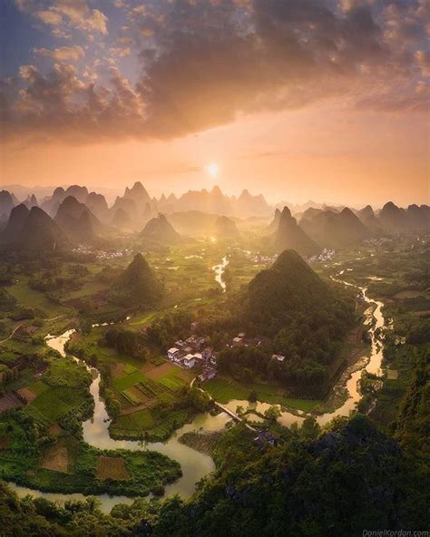 Sunset in Guilin : r/BeAmazed