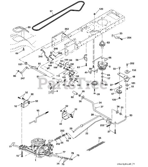 Craftsman 917 Parts Diagram Craftsman Model 917 Mower Parts