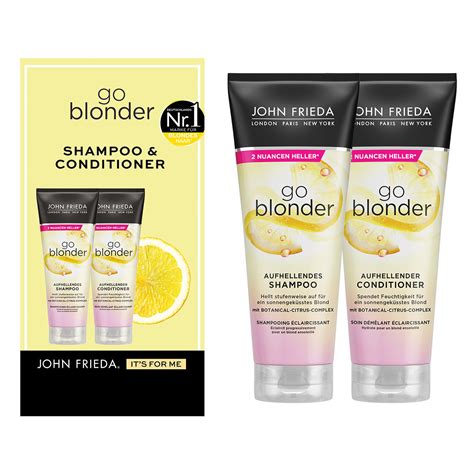 JOHN FRIEDA Sheer Blonde Go Blonder Set Online Kaufen Baslerbeauty