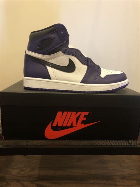 Nike Air Jordan 1 Retro High OG Court Purple | Grailed