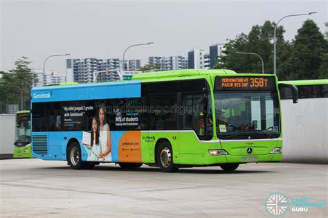 Bus 358T Go Ahead Singapore Mercedes Benz Citaro SBS6553H Land