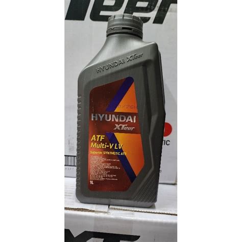 Hyundai Xteer Atf Multi V Lv Liter Shopee Philippines