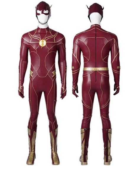 The Flash 2023 Cosplay Costume Barry Allen Superhero Suit Hallowcos Movies Outfit Superhero