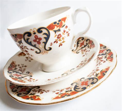 Colclough Royale Teacup Trio Vintage Royal Colclough Bone China