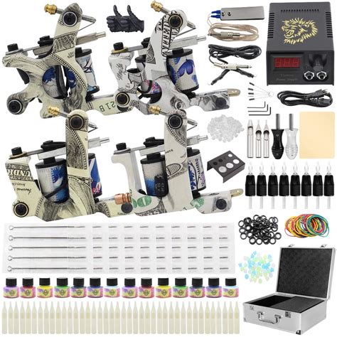 Amazon Complete Tattoo Machine Kit Yuelong Tattoo Machine Guns