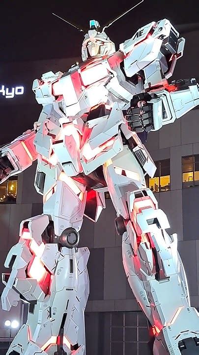 夜になると動き出す？ガンダム 見えた貴方はにはいいことあるかも Youtube