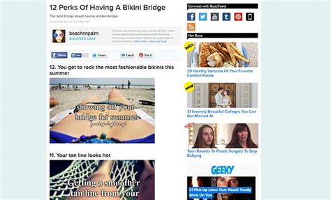 Is The Bikini Bridge The New Thigh Gap Disturbing New Selfie Fad