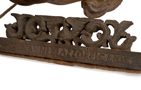 Wood Sculpture Representing A Naked Woman On A Swing 20th Century Charms Of Art Finarte