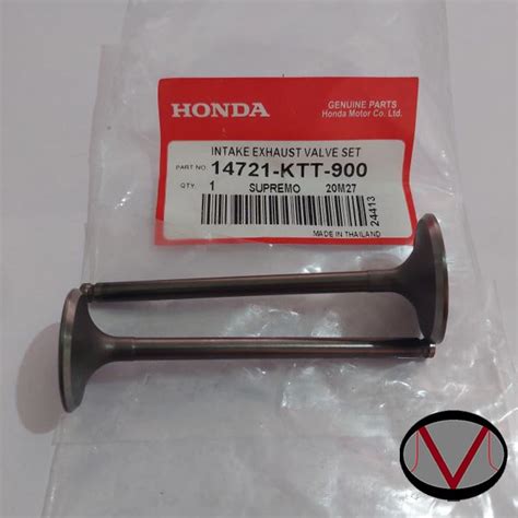 Honda Supremo Intake Exhaust Engine Valve Set Ktt Genuine