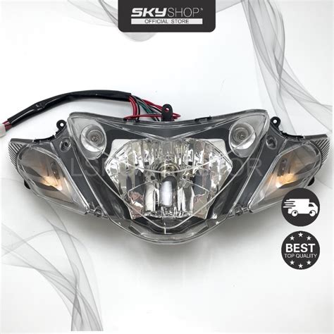 Modenas Ct Ct Head Lamp With Socket Bulb Clear Head Light