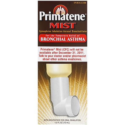 Primatene Mist Inhaler | Shop | Martins - Emerald