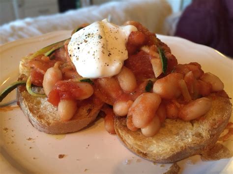 Simple Beans On Toast Insidetherustickitchen