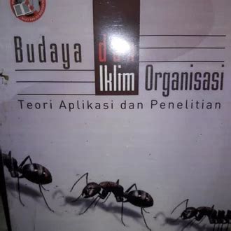 Jual Produk Budaya Iklim Organisasi Termurah Dan Terlengkap Desember