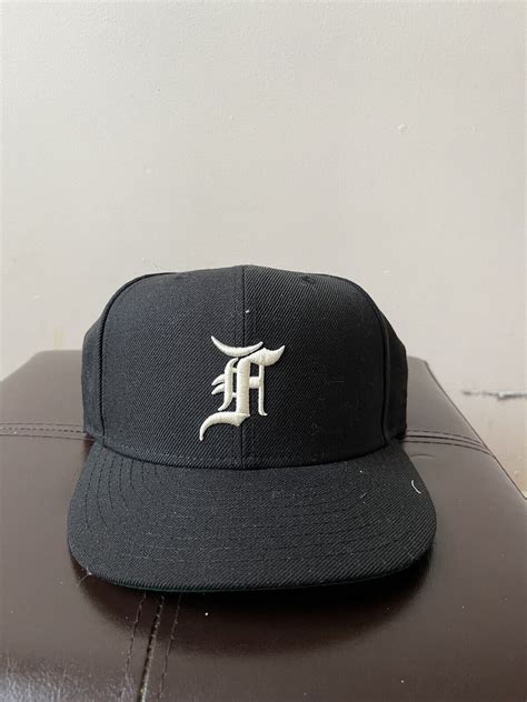 758fog Fear Of God Essentials New Era 59fifty Fitted Baseball Capフェアオブゴッド エッセンシャルベースボールキャップ黒