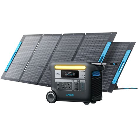 Anker Solar Generator 767 Ganprime Powerhouse 2048wh With 400w Solar