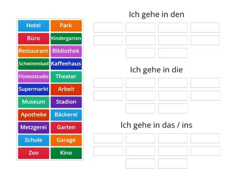 Wohin Gehen Sie Orte In Der Stadt Gehen In Akk Daf Alpha Daf A