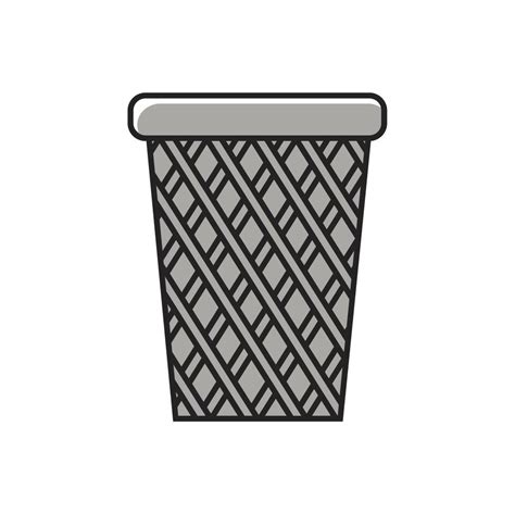 Rubbish Bin Trash Bin Design Vector 20045198 Vector Art At Vecteezy