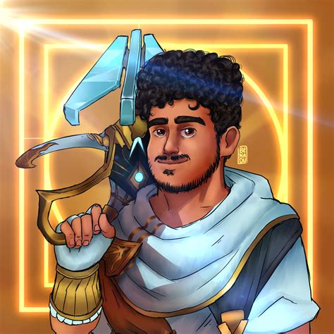 artstation   akshan  league  legends