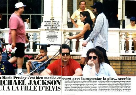 COUPURE DE PRESSE Clipping 1994 Michael Jackson Lisa Marie Presley 4