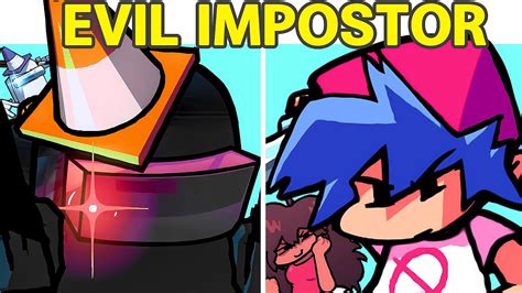 Friday Night Funkin Vs Evil Impostor Full Week Cutscenes Fnf Mod