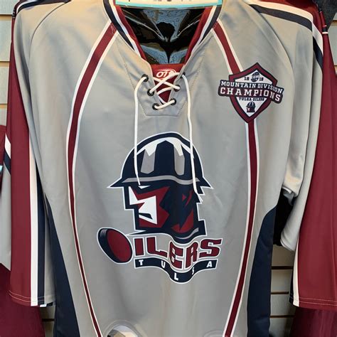 JR - 19/20 Mountain Division Champ Jersey | Tulsa Oilers Store