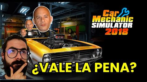 Car Mechanic Simulator 2018 Es Realista Vale la pena Reseña