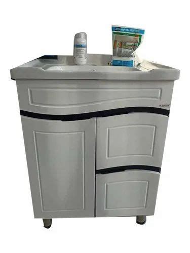 Plastic Aqualux Aqua-06 Bathroom Cabinet, Size: 32 X 24 X 7 Inch at Rs ...