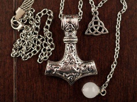 Thor S Hammer Car Or Home Hanging Charm Antique Silver Finish Viking