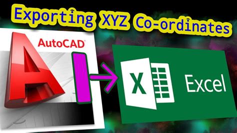 Import X Y Z Coordinates From Excel To Autocad Xl N Cad