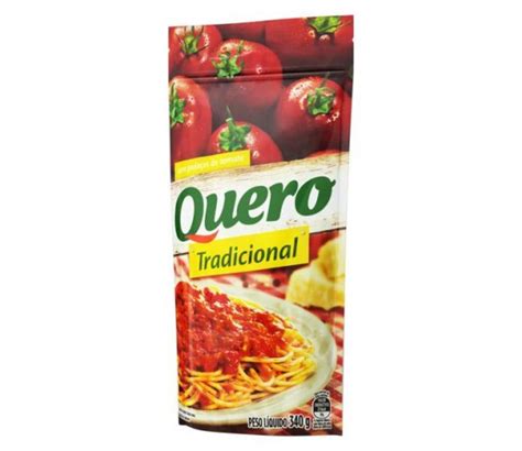 Molho De Tomate Tradicional Quero 300g