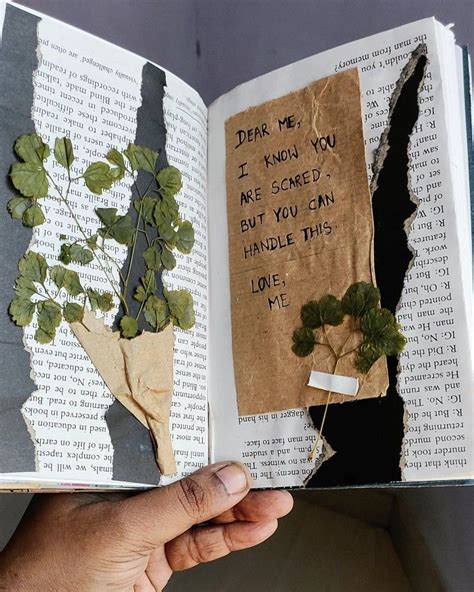 Pin On Book Art Journal Pages Book Art Diy Diy Journal Books