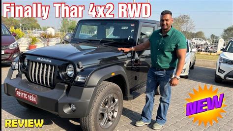 Finally I Drive Mahindra Thar 4x2 Rwd 2023 And First Drive Impressions