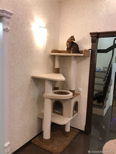 Большой высокий дом для кошек. Сделать на заказ по размеру в интернет ...
