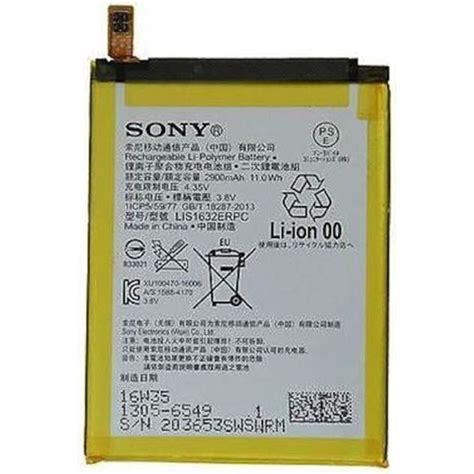 Lis Erpc Batterie Origine Sony Xperia Xz Cdiscount T L Phonie