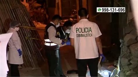 San Juan de Lurigancho Mataron a balazos a hombre que habría ido a