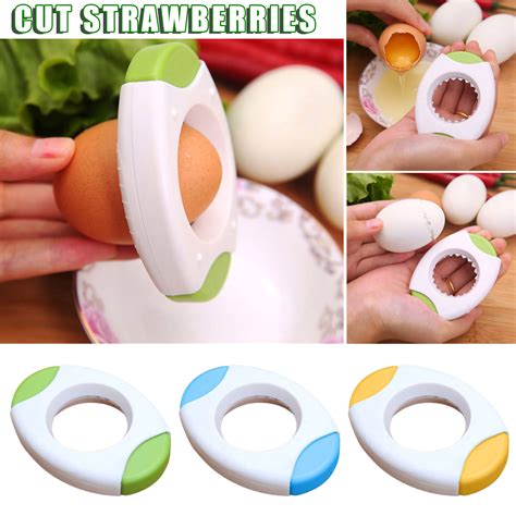 Maxiaoxia Egg Shell Opener Eggshell Top Cutter Egg Topper Cutter Egg