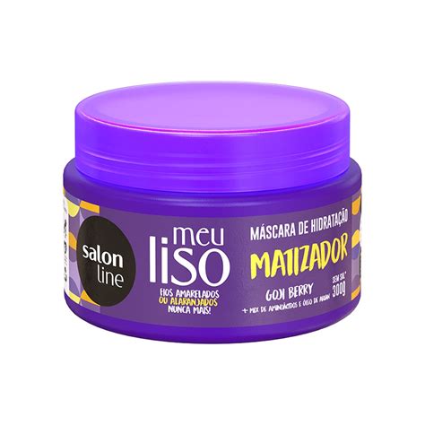 Mascara Matizadora Salon Line Meu Liso Loiromatizado G Shopee Brasil