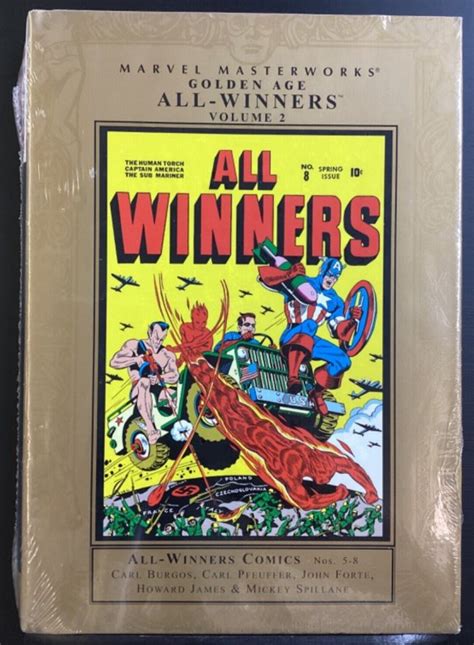 Marvel Masterworks Golden Age All Winners Comics Vol Nos Hc