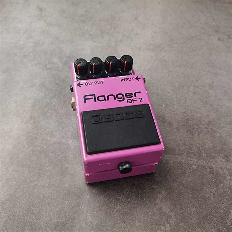 Boss BF-2 Flanger - Green Label - 1984 - OSNFX PSA Mod | Reverb