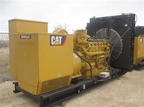 New Caterpillar 375 Kw G3412ta Natural Gas Generator 4725